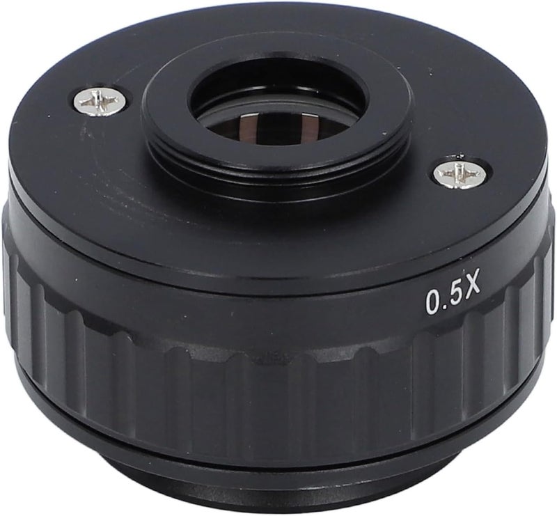 Focket CTV Lens Adapter, C Mount Trinocular Stereo Microscope CTV Lens Adapter Clear Imaging Better Visual Image for Industrial Use (0.5X) - Image 5